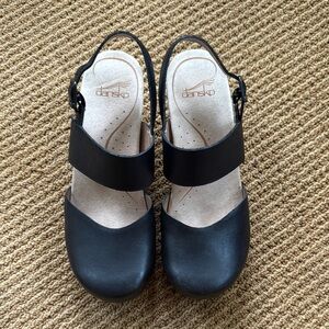 Dansko Women's Black Thea Sandals